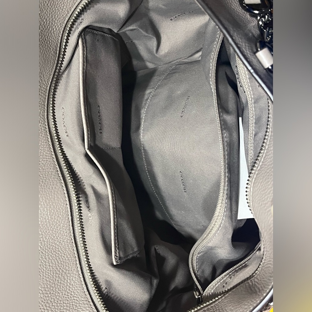 Coach Sophia Tote Pebbled Leather Gunmetal Hardware - Picture 4 of 12